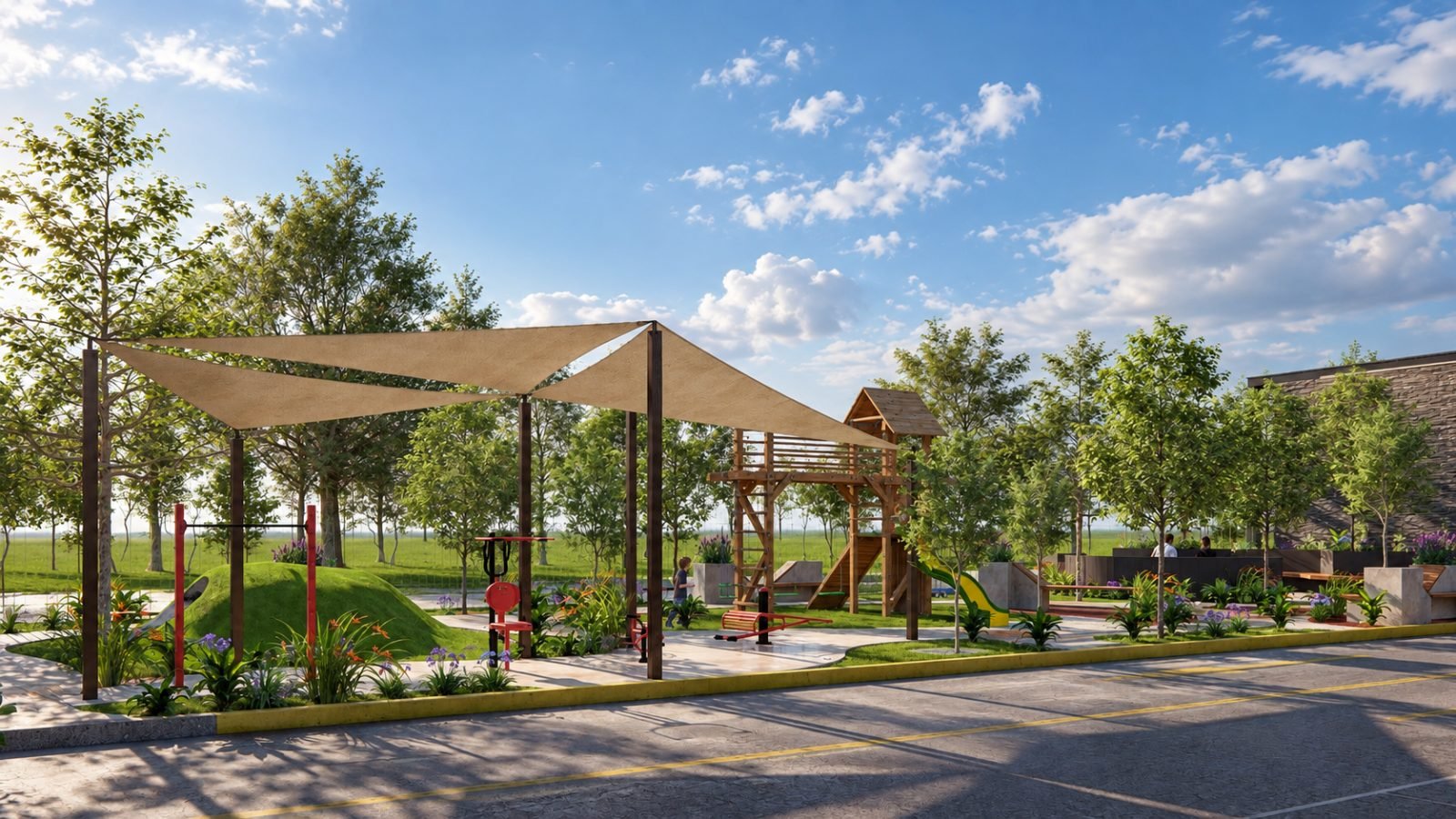 Parque urbano de Torres Vivento